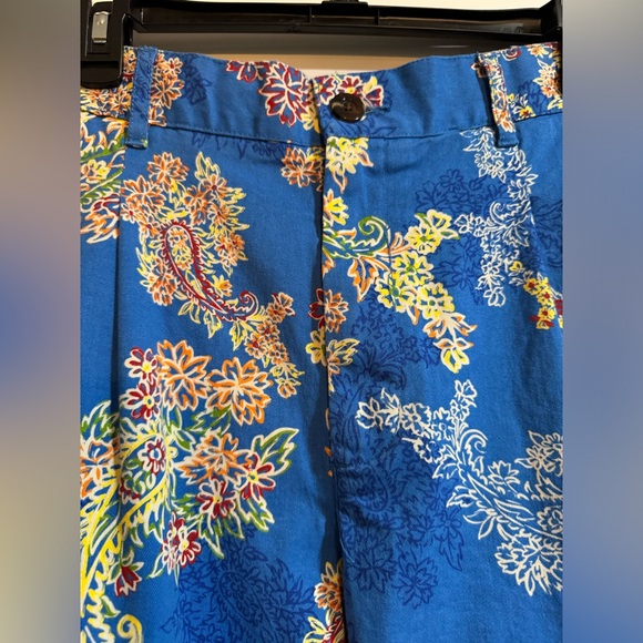 NWT Houston White Adult Floral Chino Pants  In Size M - Picture 3 of 6